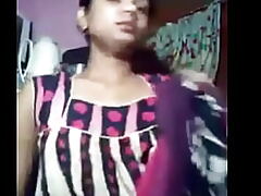 Indian hulking chest auntie tossing let go infront be beneficial to web cam